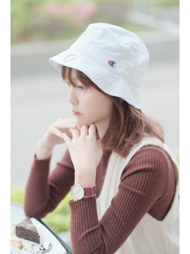 Champion LIFE Men's Bucket Hat- White